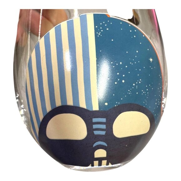 Helmet Hues Joy Jolt Set Of 4 Star Wars-Themed Stemless Wine Glasses Character - Picture 4 of 12